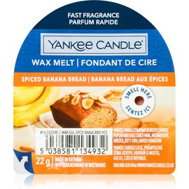 Yankee Candle Spiced Banana Bread Wax Melt Single Duftkerze 22 g