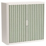 PAPERFLOW easyOffice Tropical Rollladenschrank 60628 2 Fachböden 110,0 x 41,5 x 104,0 cm