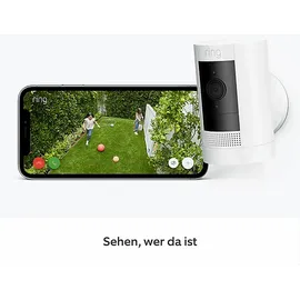 Ring Stick Up Cam Battery weiß