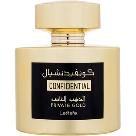 Lattafa Confidential Private Gold Eau de Parfum 100 ml