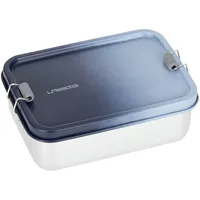 Lässig Lunchbox Stainless Steel Solid Dark blue/light Blue
