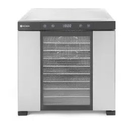 HENDI Dörrautomat Profi Line, Dörrautomat mit konstanter Luftzirkulation für gleichmäßige Dörrergebnisse, Maße: (B x T x H) 535 x 417 x 430 mm