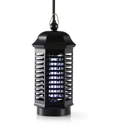 Nedis Moskito Stop-Lichtfalle - 4 W - Lampentyp: F4T5/BL - Effektive Reichweite: 30 m2 - Schwarz