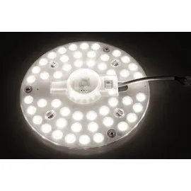 McShine LED-Modul, Umrüstsatz mit Magnethalterung, Ø18cm, 24W, 2.200 lm, neutralweiß, 4000K, step-dimmbar