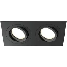 maytoni gmbh Atom 2 GU10 eckig Schwarz