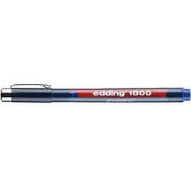 edding 1800 profipen Fineliner blau 0,25 mm, 1 St.