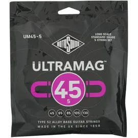 ROTOSOUND UM45-5 (E-Bass), Saiten