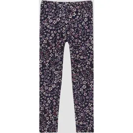 s.Oliver Thermofleece Leggings mit All-over-Print - blau - 98