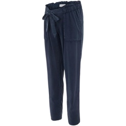 MAMALICIOUS Umstandshose Schwangerschafts-Hose High Waist 61513830 Blau - S