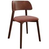 MIRJAN24 Stuhl Dario (1 Stück), Buchenholz, 47x50x80 cm rosa