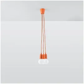 Sollux Diego 3-flg. dimmbar 60 cm orange