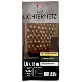 Mojawo & 100er LED-Lichternetz warmweiß innen Aussen 230V Transformator Timer