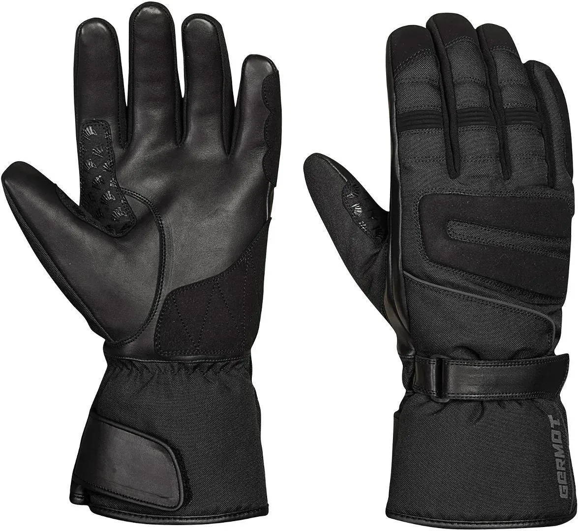 Germot Lakes Motorradhandschuhe, schwarz, Größe L für Männer