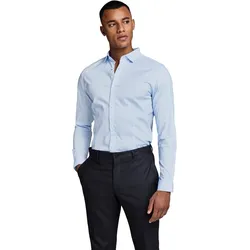 Jack & Jones Herren Freizeit Hemd JJPRPARMA Slim Fit Slim Fit Blau Super Slim 12097662 S