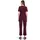 Cartoon Overall "Damen mit Bindegürtel", Damen, Gr. 44, Normalgrößen, lila (schwarz aubergine), Obermaterial: 95% Polyester, 05% Elasthan, loose fit, Wasserfallausschnitt, Overalls Overall, Design
