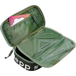 Brunnen Schlampermäppchen s'maepp urban classic schwarz/grün, 22,0 x 11,0 cm
