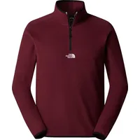 The North Face Glacier 1/4 Zip - Embroidered Logo Sweatshirt, Alpine Plum, S