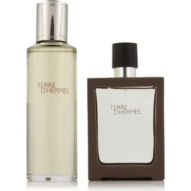 Hermès Terre d'Hermes Eau de Toilette refillable 30 ml + Eau de Toilette Nachfüllung 125 ml Geschenkset