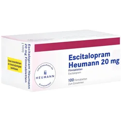 ESCITALOPRAM Heumann 20 mg Filmtabletten 100 St