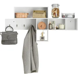 SoBuy Wandgarderobe FHK17 Weiß