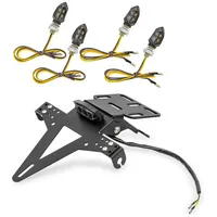 OEM Set Kennzeichenhalter + 4x LED Blinker mit E-Prüfzeichen