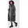 Marikoo Damen, Winterjacke Steppmantel lang gesteppter Mantel Winter Parka Jacke warm B985 [B985-Nadeshik-Anthrazit-Gr.5XL] - 5XL