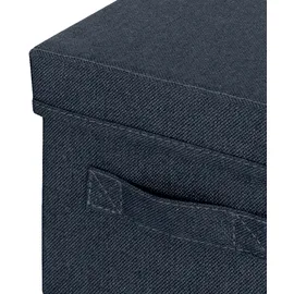 Leitz Aufbewahrungsbox 19 x 28,5 x 16 cm 2-tlg. grau