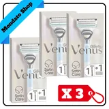 Gillette Venus Satin Care Rasierer + 2 Klingen