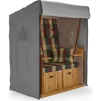 Sanzaro Strandkorb Schutzhülle 120 x 90 x 155 cm Grau