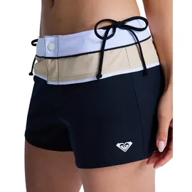 Roxy Boardshorts ROXY "The Retro Essentials 2", Damen, Gr. M, US-Größen, anthrazit, Obermaterial: 55% Microfaser, 37% Microfaser, 8% Elasthan., Hosen