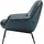 creation by rolf benz Sessel CR.482 Kaltschaum 76 x 83 x 83 cm Blau mit tollem Sitzkomfort
