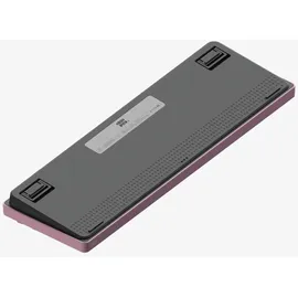 nuphy Node 100 kabellose Mechanische Tastatur High Profile, ANSI US, Bluetooth, 2.4GHz,USB-C, Light Pink, Brown Max