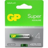 GP Batterien Super Alkaline AAA/LR03 4-pack