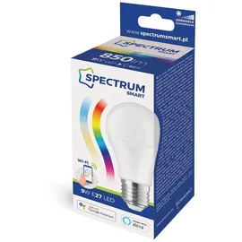 Spectrum Smart LED Birnenform 9W = 62W E27 matt RGBW + CCT 2700K - 6500K Tuya Wi-Fi
