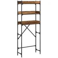 VidaXL Waschmaschinenregal Altholz 67 x 25 x 163 cm
