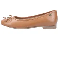 Hush Puppies Damen Naomi Geschlossene Ballerinas, Braun (Tan Tan), 41 EU