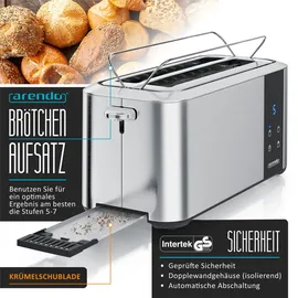 Arendo Langschlitz, Toaster Toaster, Silber