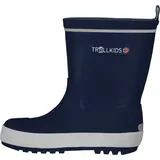 TROLLKIDS Lysefjord Gummistiefel Blau 27