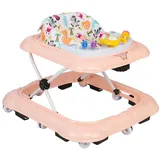 Baby Gehwagen Gehfrei Lauflernwagen Babywalker Lauflernhilfe Alpina (Lachs)