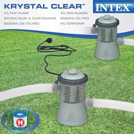 Intex Krystal Clear Kartuschenfilteranlage 330 Gallons 628602