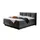 Uno Boxspringbett 180 x 200 cm H2 Grau