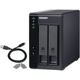 QNAP TR-002 Leergehäuse schwarz