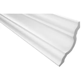 Marbet Design Stuckleiste E-16 weiß 1 St. 200 x 9,6 x 0,9 cm