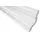 Marbet Design Stuckleiste E-16 weiß 1 St. 200 x 9,6 x 0,9 cm