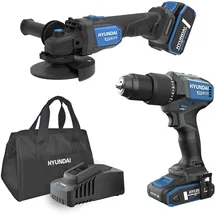 Hyundai HD20X-60 inkl. 1 x 2,0 Ah + 1 x 4,0 Ah + Ladegerät + Stofftasche