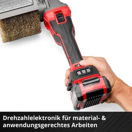 Einhell Akku-Bürstenschleifer TP-BR 18/32 Rot-Schwarz