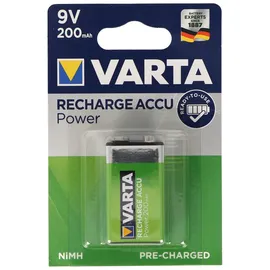 Varta Recharge Accu Power 9V Block (HR6F22)