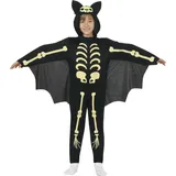 Fiestas Guirca Fledermaus Skelett in Comics Look - Jungen Kostüm Für Karneval/Fasching, Halloween, Themen Partys |Alter 7-9 Jahre |