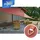 sunprotect 83217 Professional Sonnensegel 3,6 x 3,6 x 3,6 m Dreieck wind- & wasserdurchlässig, rot