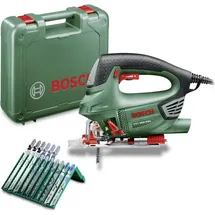 Bosch PST 900 PEL inkl. Sägeblatt Set 10-tlg. + Koffer